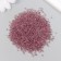 Glass beads 12/0 "dusty pink" transparent 450 gr