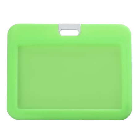 Horizontal badge 85 x 54 mm, erichkrause silicone case, mix-1