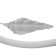 Lily chandelier (flower) 2x15W E27 Model: BR 00257 White/Black