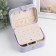 Casket to the leatherette for jewelry "Stygian matte" lilac 12x10x6.3 cm