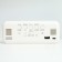 Clock - Electronic desk alarm clock: calendar, thermometer, hygrometer, 16.8 x 6.6 cm