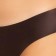Panties female slips (seamless), chocolate-brown color, rr 46 (m)