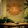 Ceiling light from rattan "Reflection" 1x120W, E27, 52x52x50 cm