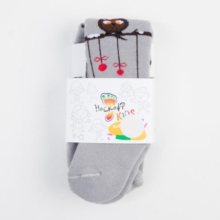Pantyhose baby terry, light gray color, height 86-92 cm-3