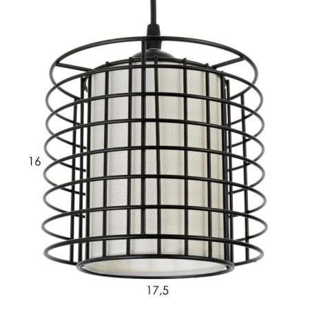 Lamp Bayerlux "Audrey" E27 40W Black 18x18x16-116cm-4