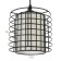 Lamp Bayerlux "Audrey" E27 40W Black 18x18x16-116cm