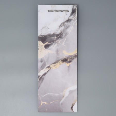 Gift package for a bottle, packaging, "marble", 36 x 13 x 10 cm-7