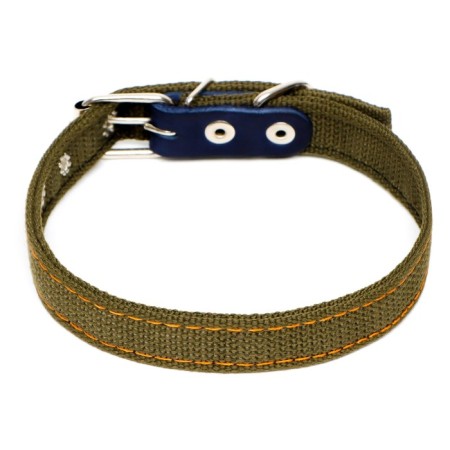 Brezant two-layer collar, 50 x 2 cm, Osh 25-35 cm, khaki-1