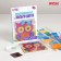 Diamond mosaic on a magnet with a complete filling for children “owl”, 10 x 10 cm