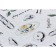 MEIWA tablecloth, oval, 132 x 178 cm, beige color