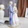 Souvenir Ceramics "Bridegroom and Bride" 36x21x16 cm