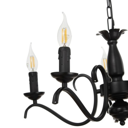 Chandelier 2715/5 E14 40W Black 51x51x26-56 cm Bayerlux-4