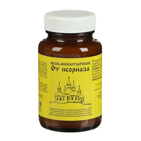 Ointment "Monastic from psoriasis" glass 100 ml.-2