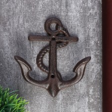 Decorative metal hook 