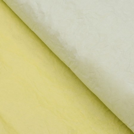 Packaging paper "Ecoluks two-color", mix salad-yellow pastel, 0.68 x 5 m-1