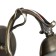 Bra "Madeline" 1x60W E27 Antique bronze 28x14x21 cm.