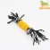 Cable toy with "Lollice", up to 105 g, up to 25 cm, black and yellow series