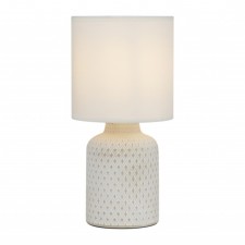 RIVOLI Sabrina 1he14, 40 watts ceramics white with a lampshade