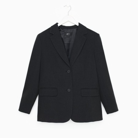 Women's jacket with a cut on the back mist size XS-S, color black-7