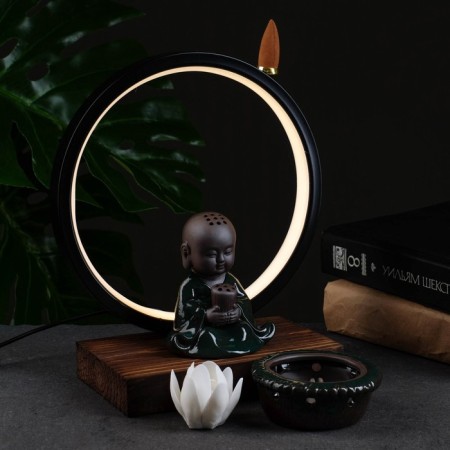 A set of incense on the stand "Buddha" 23x20cm, with USB backlight-2
