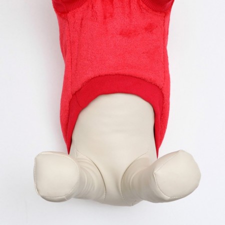 Sweatshirt "Chamomile", Velsoft, size 2xl, red (DS 44, Osh 34, OG 48 cm)-3