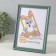 Photo frame Plastic "Modern" 15x21 cm, emerald