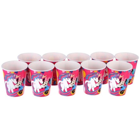 Birthday glass "Happy Birthday!", 250 ml, Minnie Mouse and unicorn-3