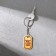 Magnit and keychain "Beloved husband and the best dad!", A set of 2 items