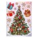 Interior stickers "Christmas tree", 54 x 74 cm