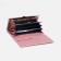 Women's wallet on magnets, pink color