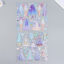 Plastic sticker 2 sheets 