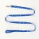 Kapon "Bones and Paws" kit, leash 120 x 1.5 cm, og 30-44 cm, blue