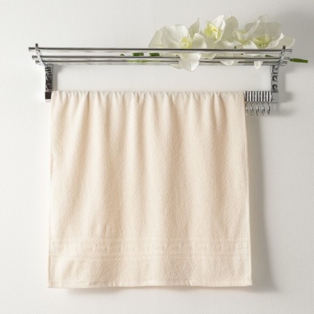 Ocean towel 50x90 cm, light cream, cotton 100%, 360 g/m2