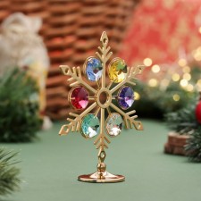 Snowflake souvenir, with crystals