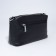 Bag Cross-Bodi with a zipper, black color