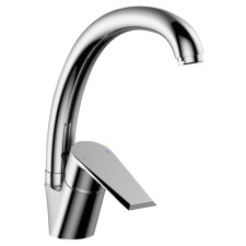 Rossinka RS28-23 kitchen mixer, one-handed, with a high swing pour, chrome