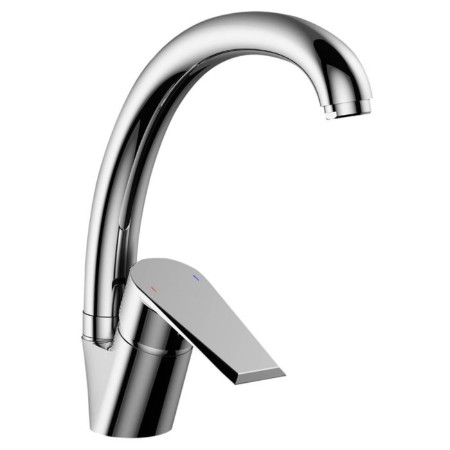 Rossinka RS28-23 kitchen mixer, one-handed, with a high swing pour, chrome