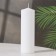 Candle-cylinder, 6x19 cm, 425 g, 25 hours, white