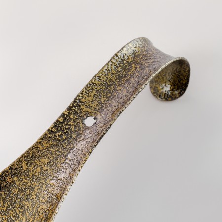 Shoe -shoe 15.5 cm, antique bronze color-1