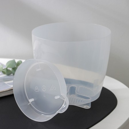 Pot for orchids "Adele", 1.5 l, the color is transparent-7
