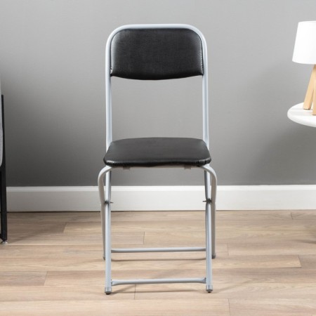 Folding stool "Conference" Titan/Black-1