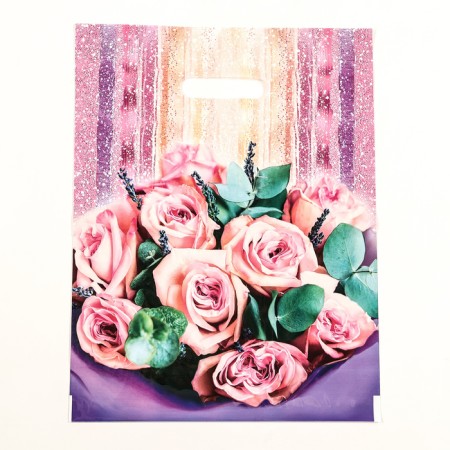 Milestye package, polyethylene with a cut pen, 31x40 cm, 60 μm