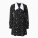 Women's dress with collar Mist p. 46, black