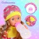The functional "My baby" with accessories, drinks, pisses