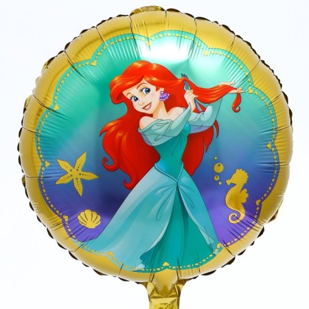 Air balloon "Ariel", 17 inch, foil, princesses-5