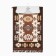 Carpet Ethel "Ethnic" 60*90 cm, 50% polychlines, 50% acrylic, 1100 g/m2