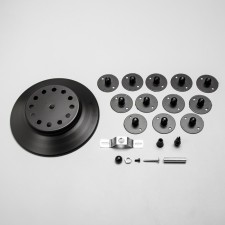 Set for the Pauk-12 lamp Black 25x25x4cm