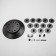 Set for the Pauk-12 lamp Black 25x25x4cm