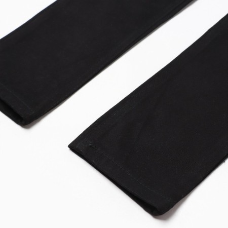 Jeans for girls, black color, height 122 cm-2