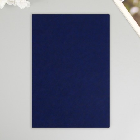 A set of hard felt "Astra" (3 pcs) dark blue, 1 mm, 160 g, 20x30 cm